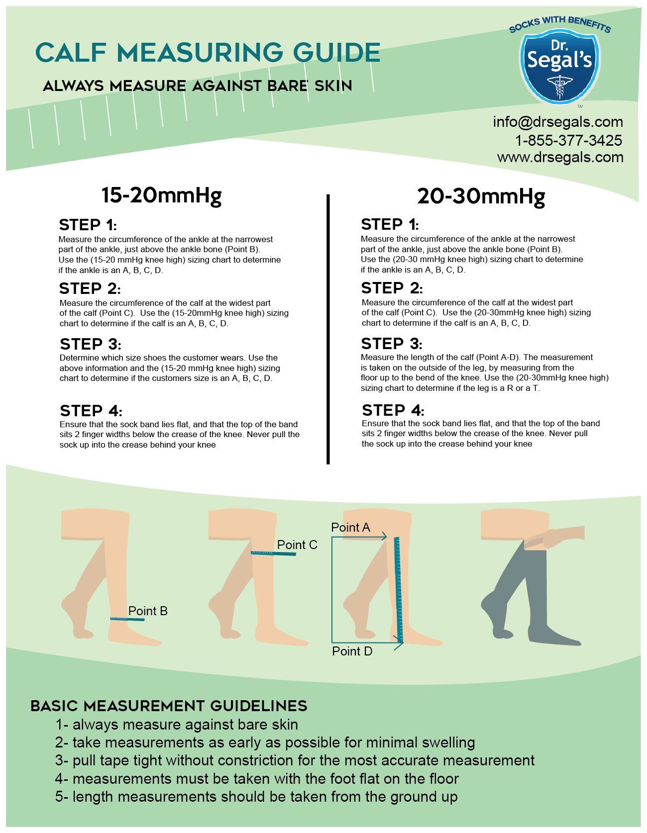 how to measure for compression socks Nurse yard core compression socks