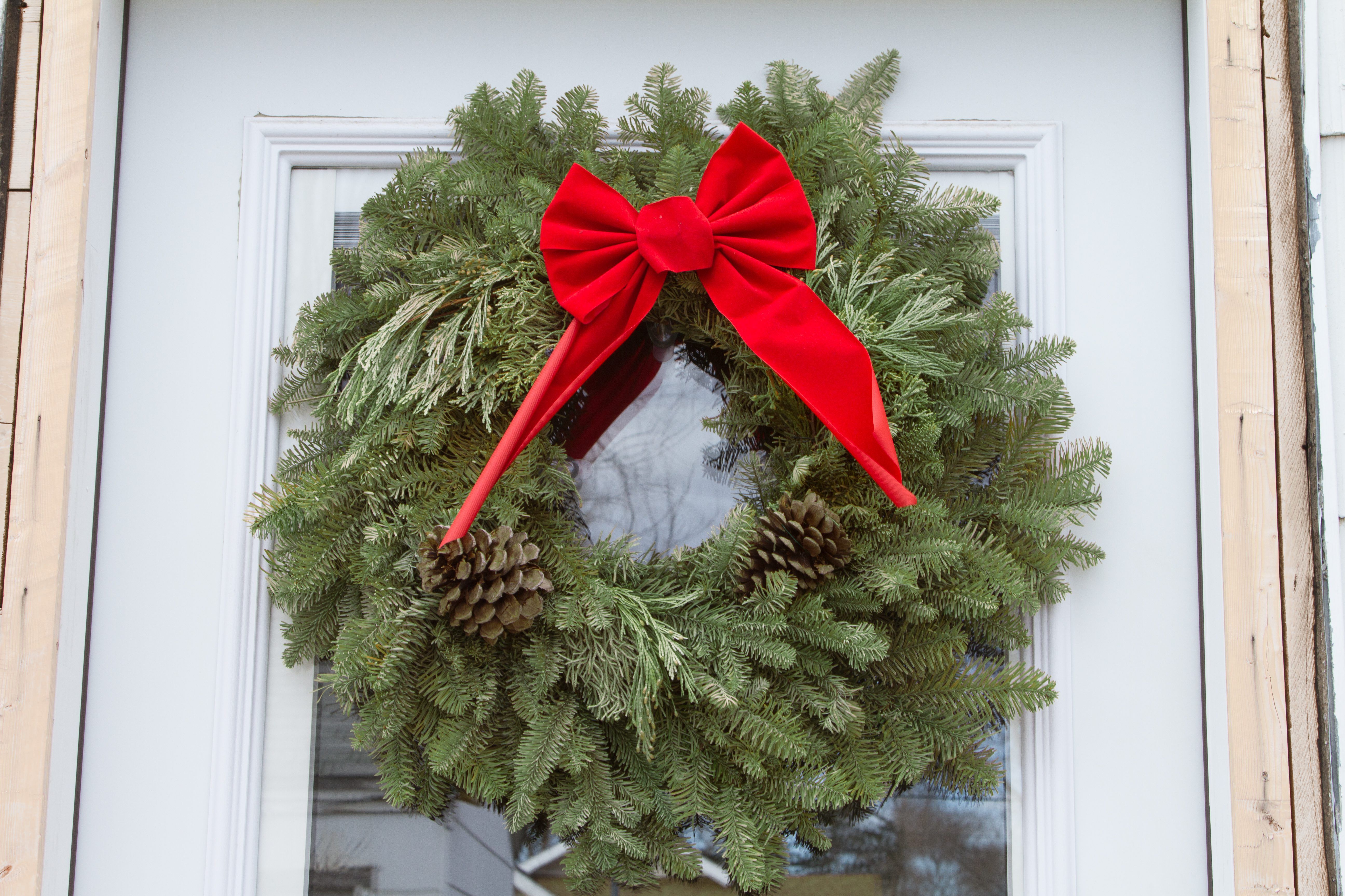 How to Hang a Wreath on a Glass Door. Among those who celebrate