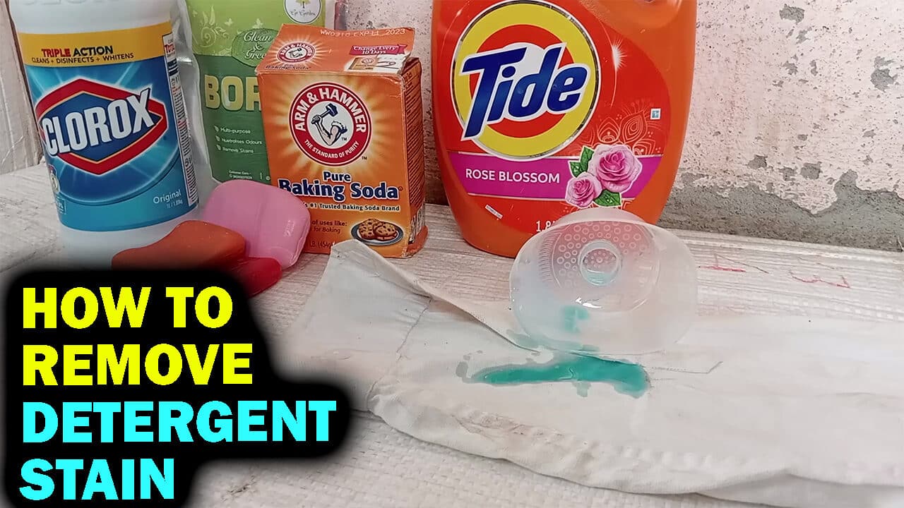 how to get laundry detergent stains out of clothes How to get detergent "stains" out of clothes in 6 easy steps