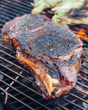 how to grill ribeye steak on gas grill Steaks ribeye grilling cowboy oaked sky