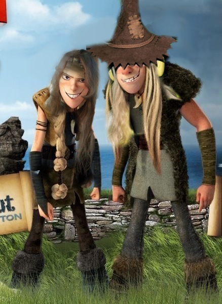 twins from how to train your dragon The twins from "how to train your dragon" look awfully familiar : r/100gecs