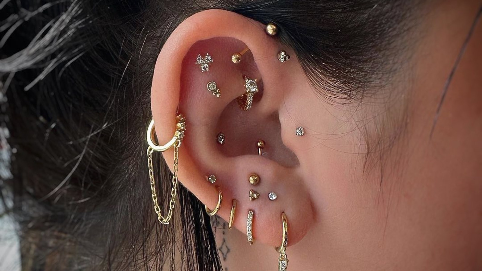 how long does it take an ear piercing to close 10 types of ear piercings + pain & healing times