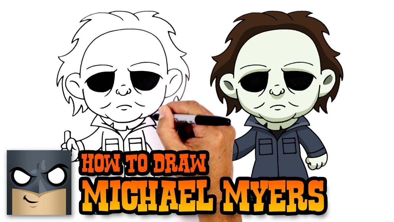 how to draw michael myers How to draw michael myers easy, step by step, drawing guide, by dawn