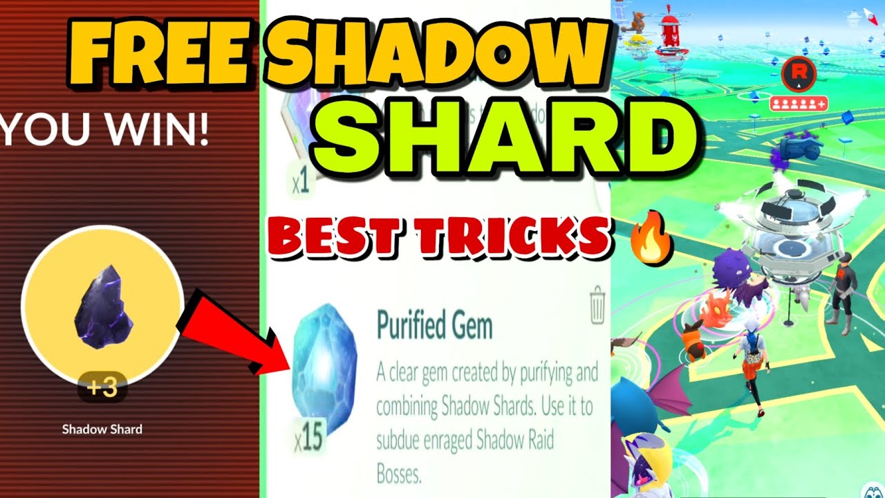 how to use purified gem pokemon go Pokemon go shadow raids