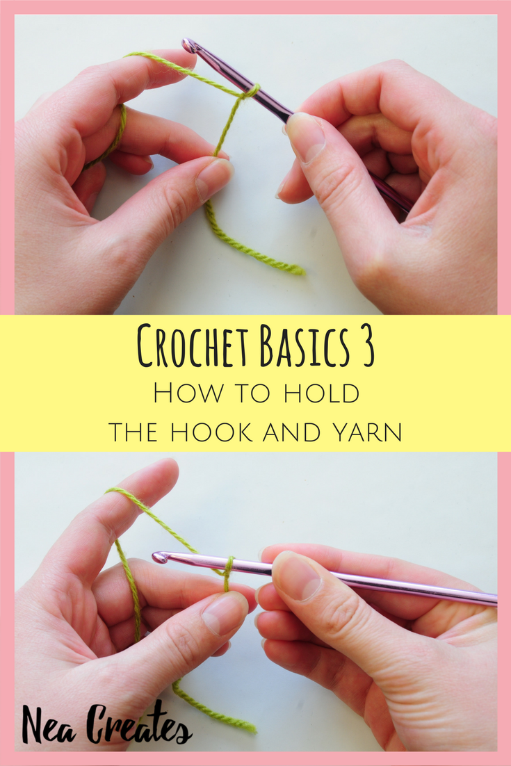 how to hold a crochet hook Crochet correctly mollie johanson