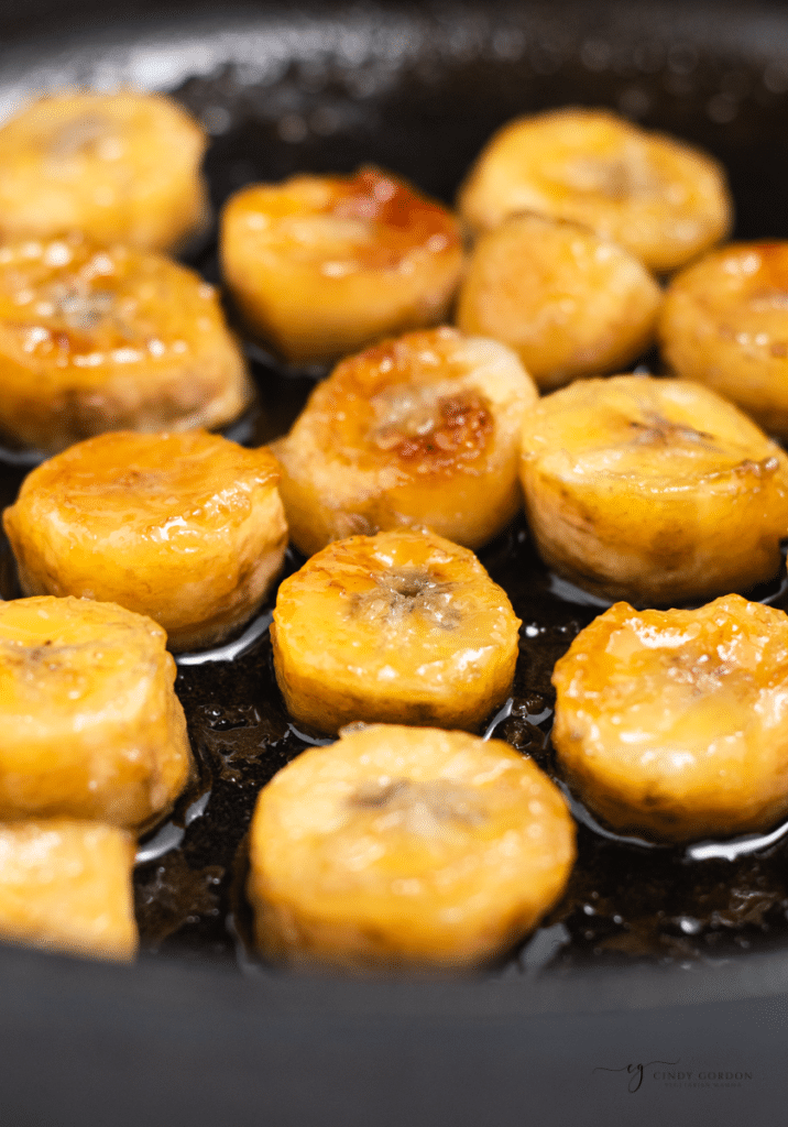 how to caramelize bananas Caramelized bananas prepared 3 ways