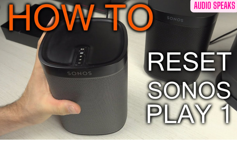 how to reset sonos move How to reset sonos