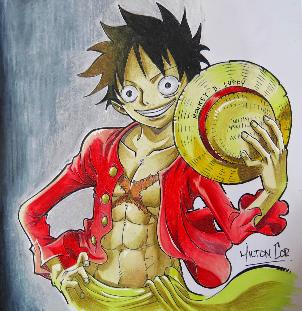 monkey d luffy how to draw Art, painting, drawing, tips and tutorials: drawing monkey d luffy from