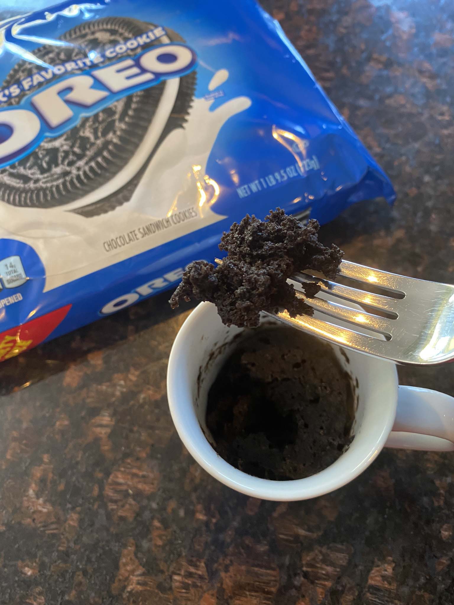 how to make an oreo mug cake Oreo dairy godairyfree minutes oreos