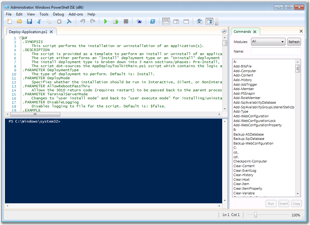 how to run a script in powershell How to run powershell script for all users