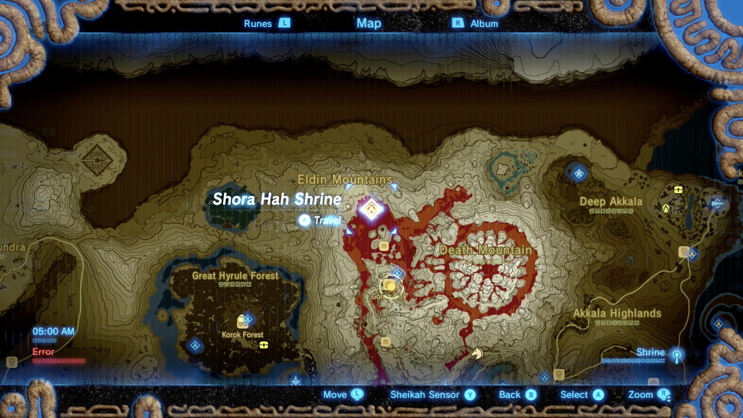 how to get to goron city without burning Goron city