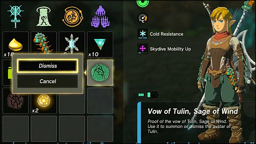 how to use vow of tulin How to use the vow of tulin in the legend of zelda tears of the kingdom