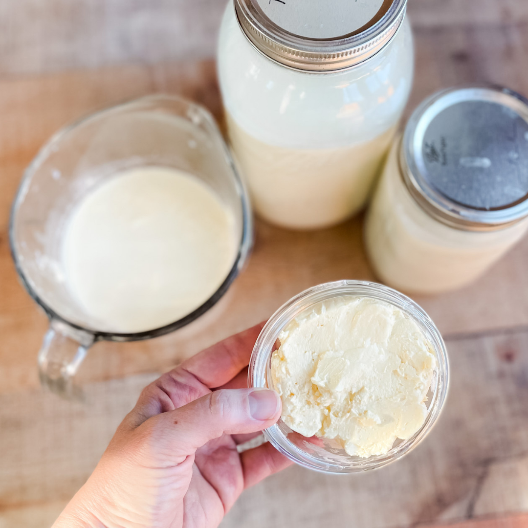 How to Make Butter from Raw Milk - Roots & Boots