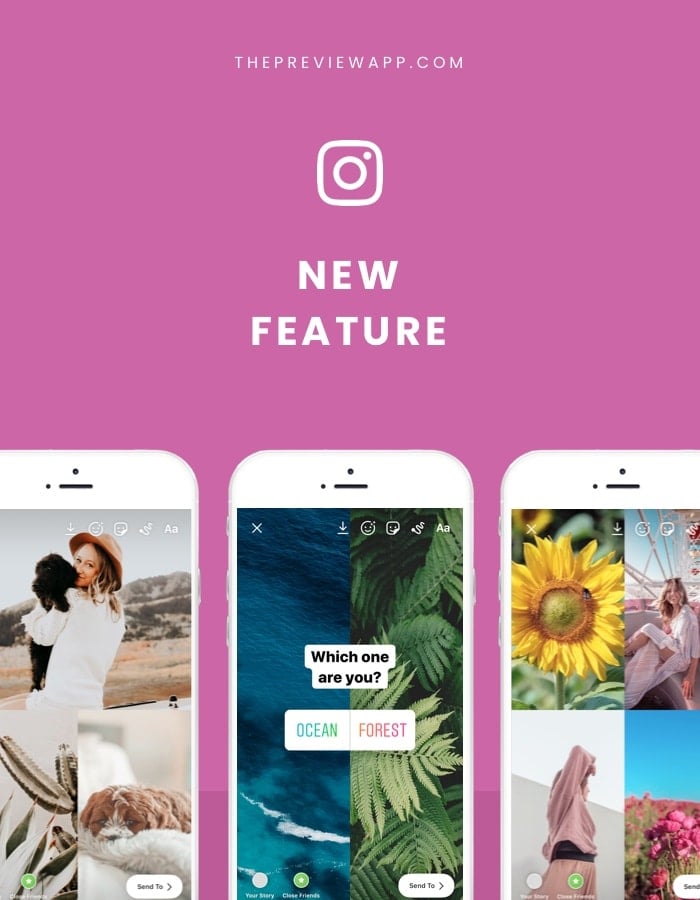 how to do a collage on instagram story Instagram story photo collage: inside the instagram app!