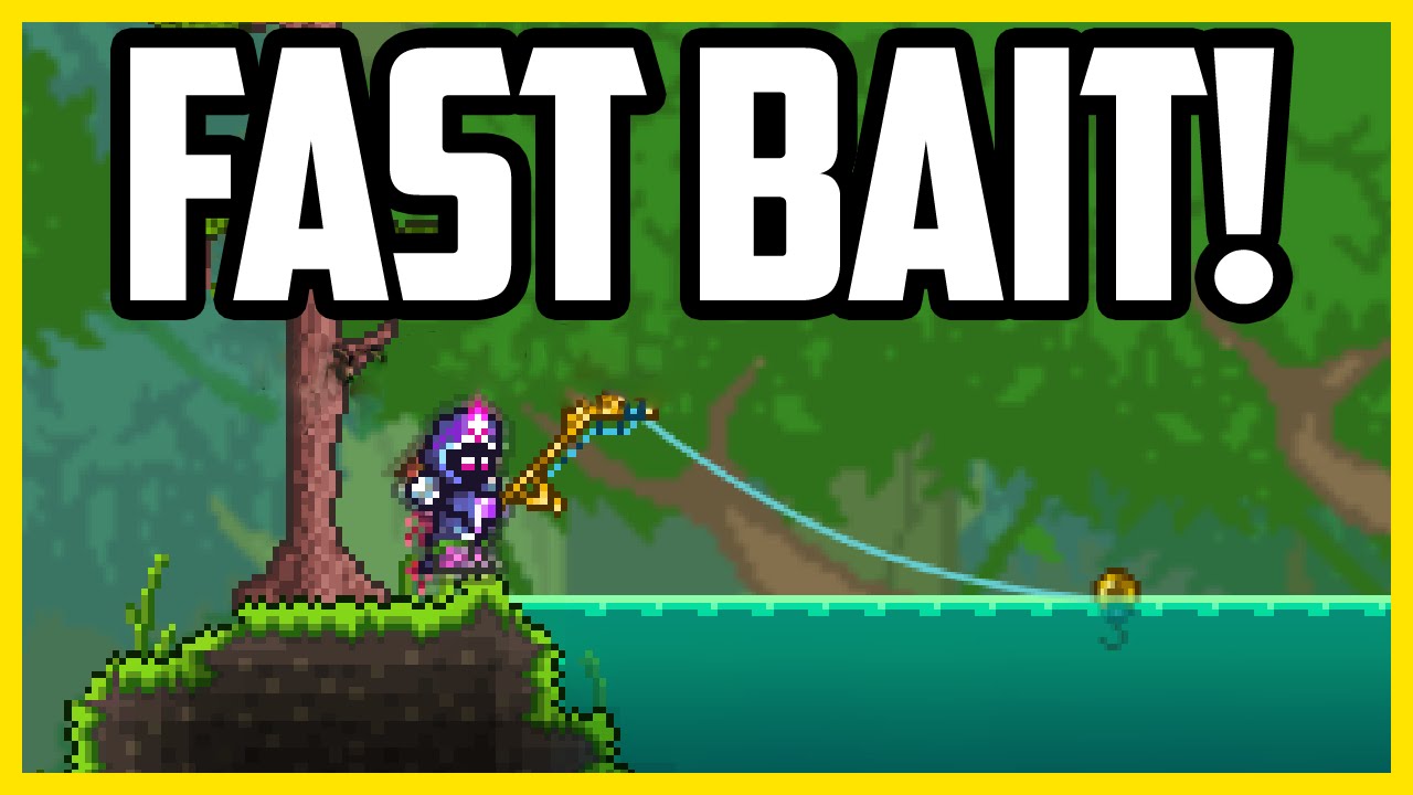 how to get bait in terraria Terraria 1.4 fishing bait guide