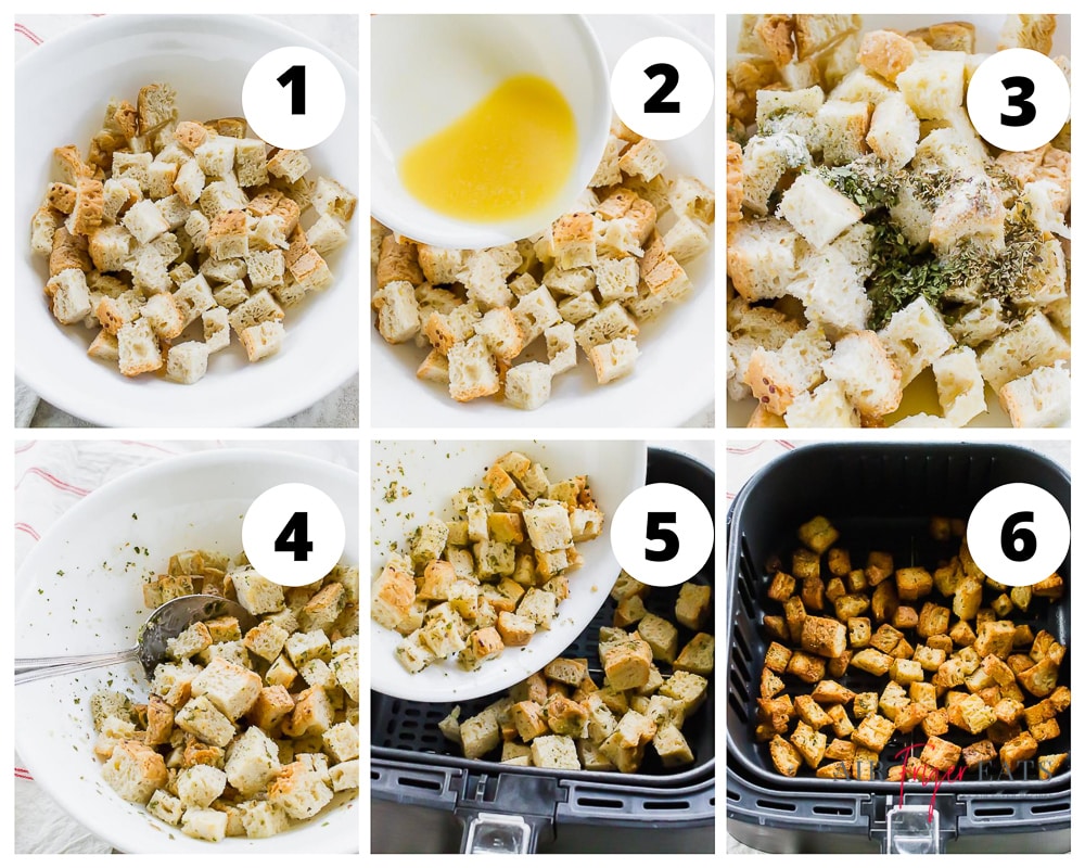 Air Fryer Croutons - Air Fryer Eats