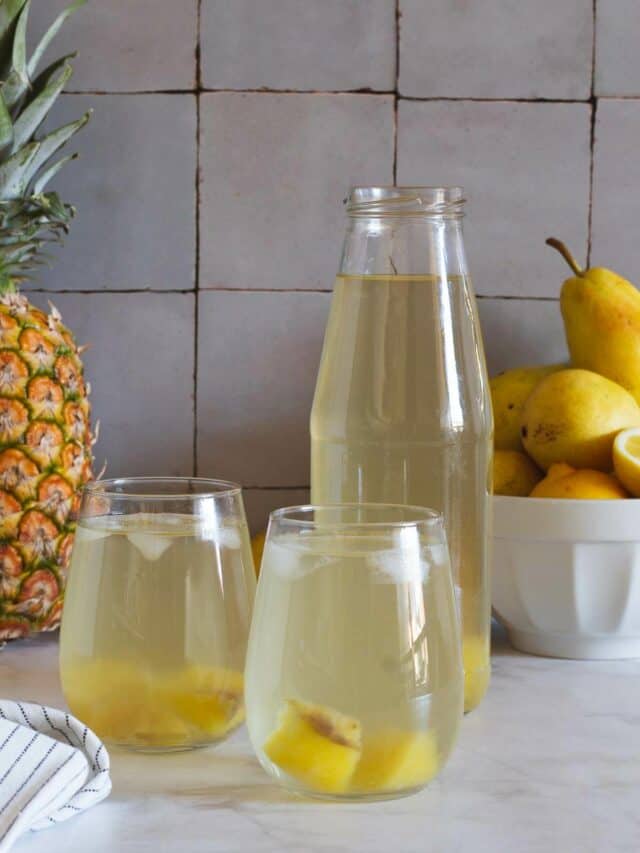 how to make pineapple water Pineapple water: how to make it & nutritional benefits