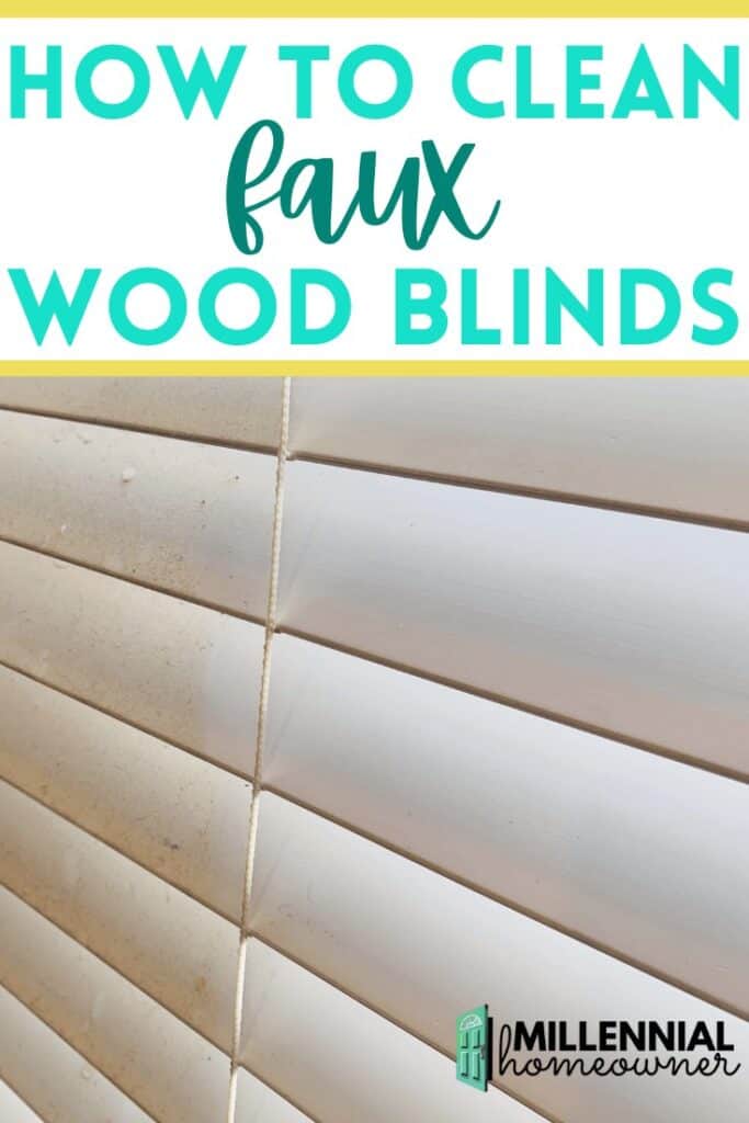 how to clean faux wood blinds Blinds clean wood faux wikihow again step