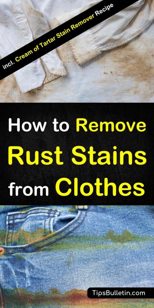 4 Clever Ways to Remove Rust Stains from Clothes