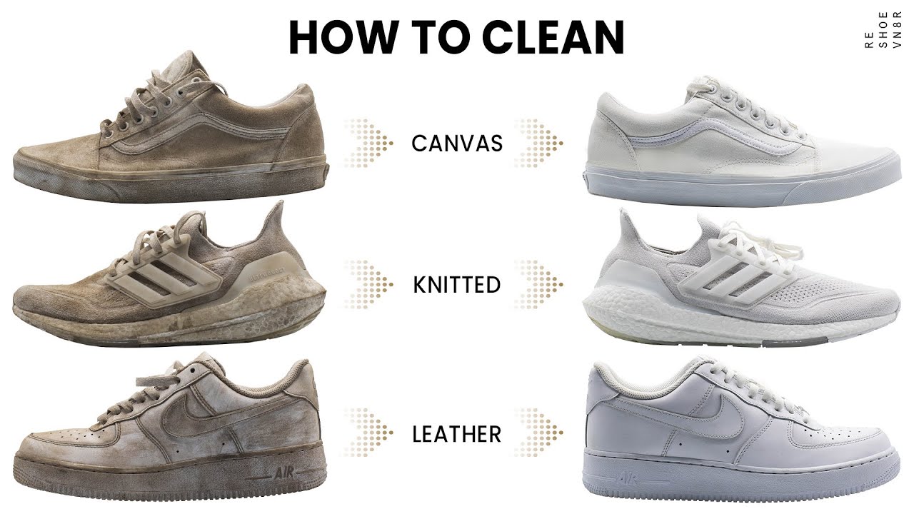 how to clean white leather sneakers How to clean white shoes: canvas, leather, suede, and more