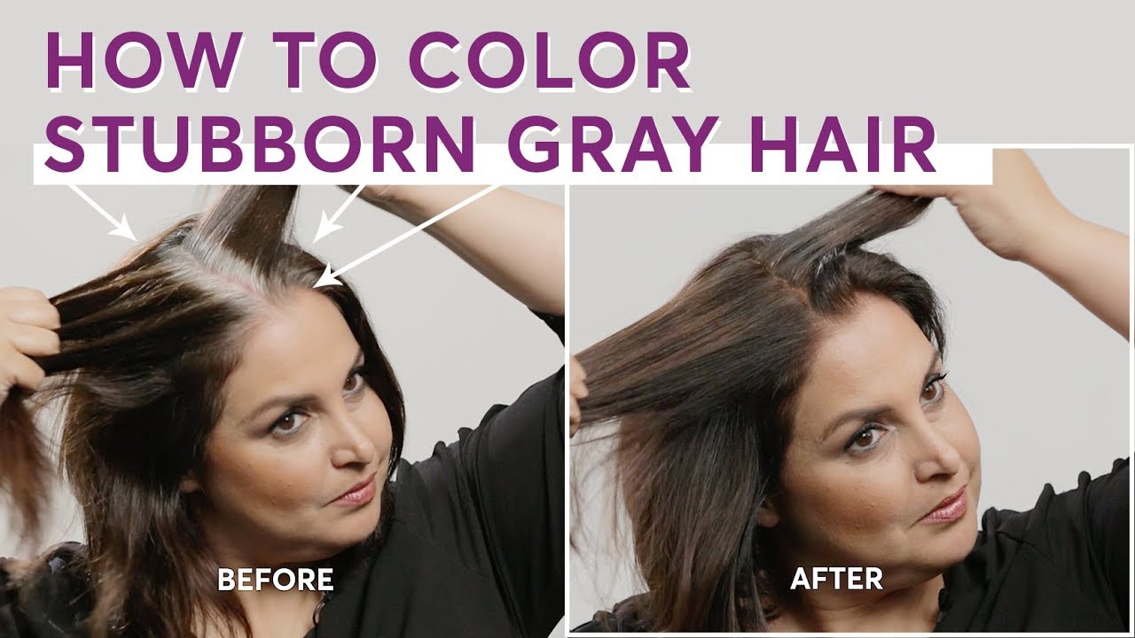 how to cover gray hair ️hairstyles to cover gray hair free download| gambr.co