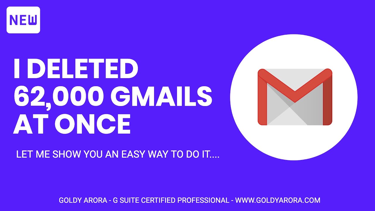 how to mass delete gmail emails How to mass delete emails in gmail