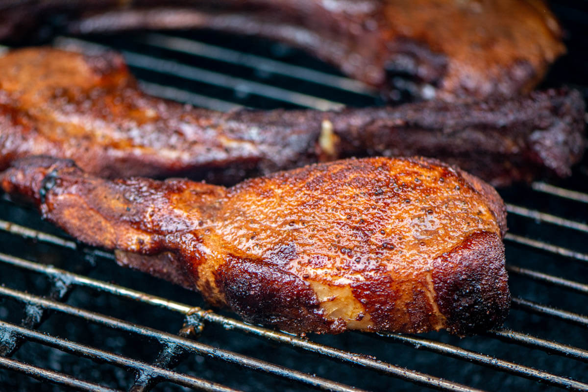 how long to smoke a pork chop How to make smoked pork chops