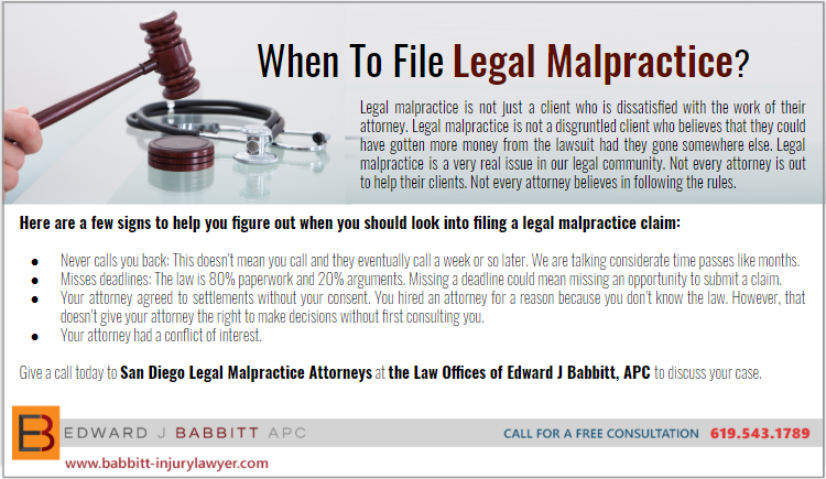 how to get a malpractice attorney to take your case Attorney malpractice