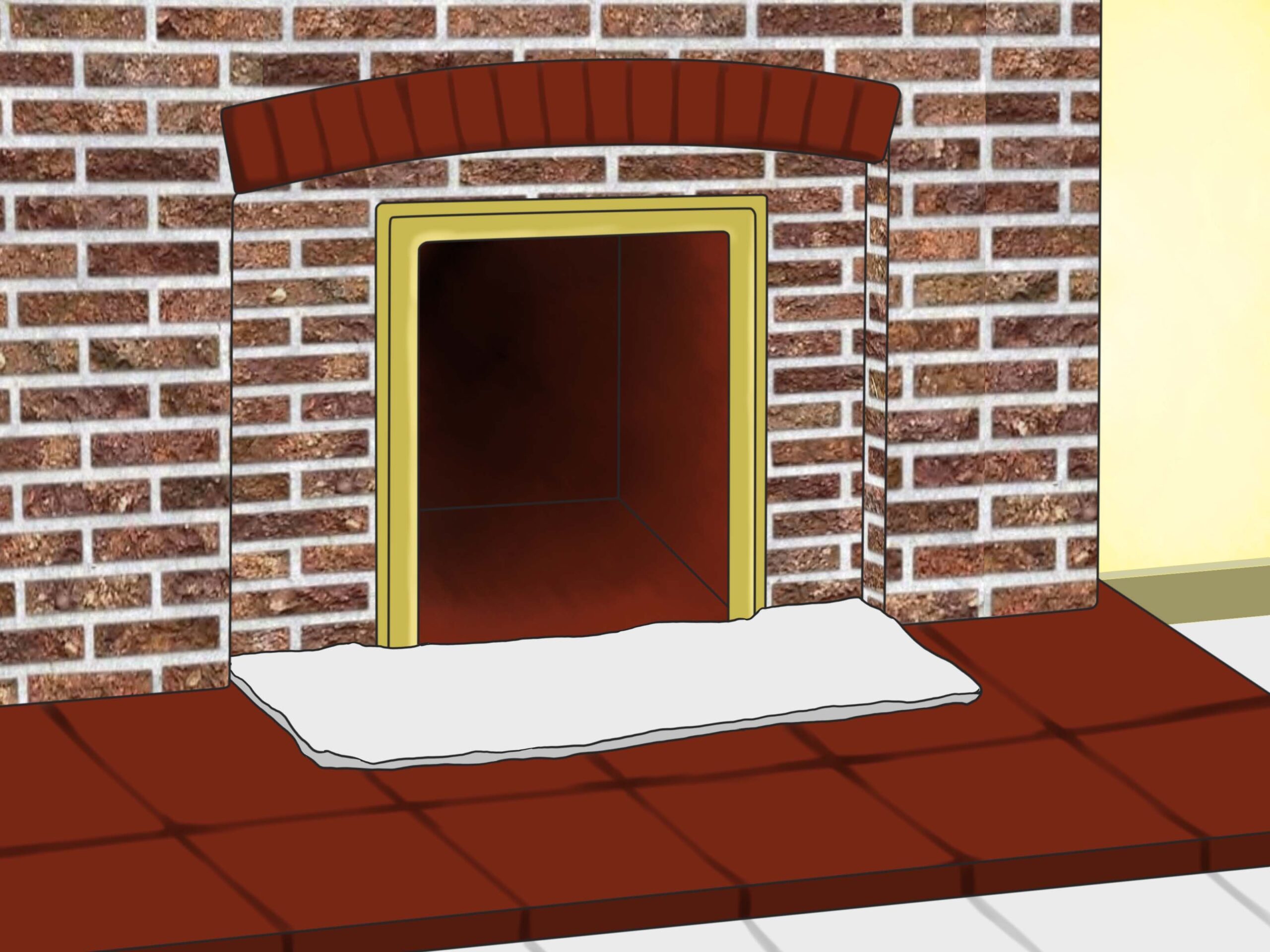 how to clean a brick fireplace How to clean fireplace bricks: 9 steps (with pictures)