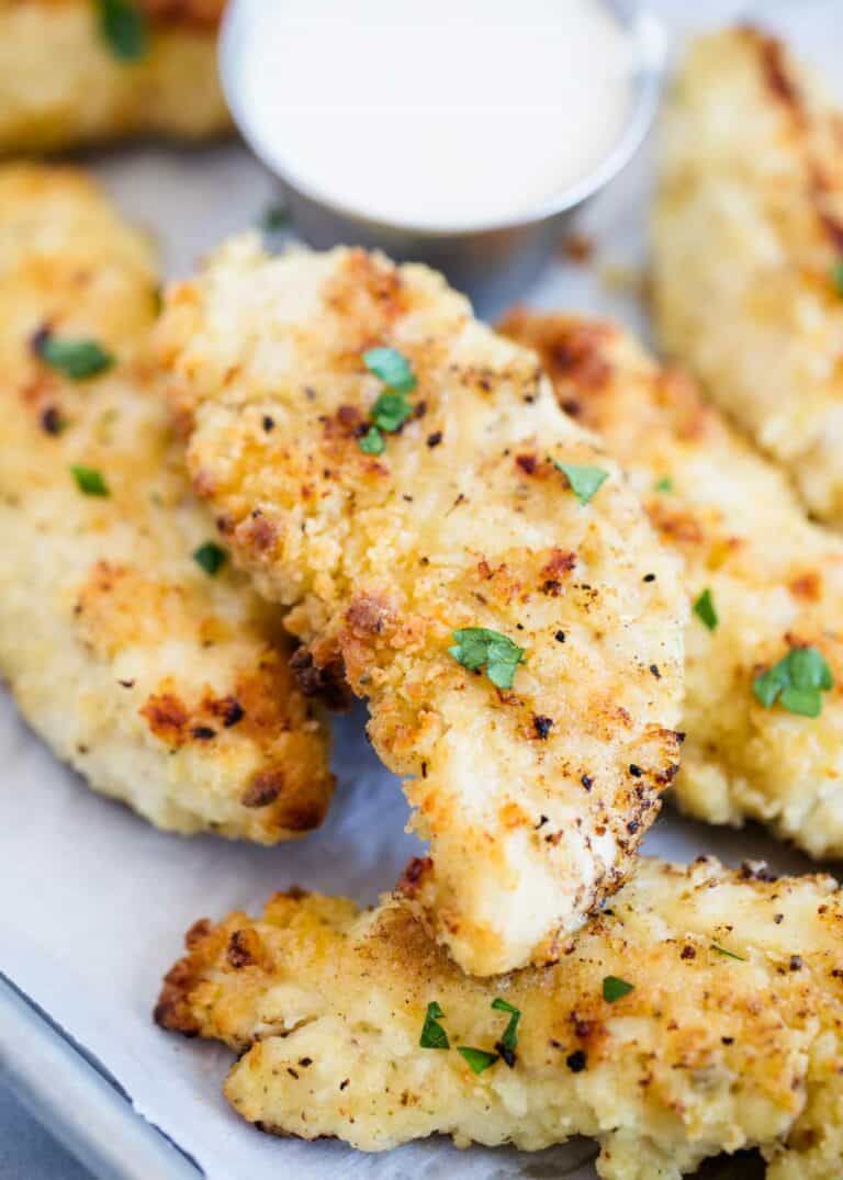 how long to bake chicken tenderloins at 350 Healthy baked chicken tenders