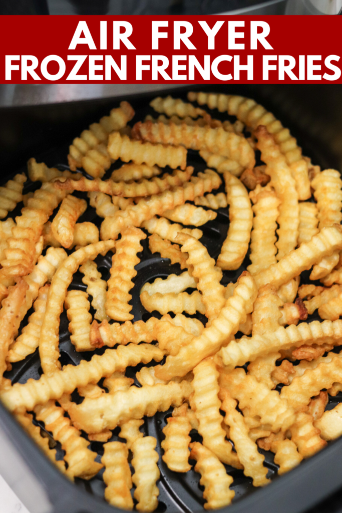 how to air fry frozen fries Air fryer frozen crinkle french fries