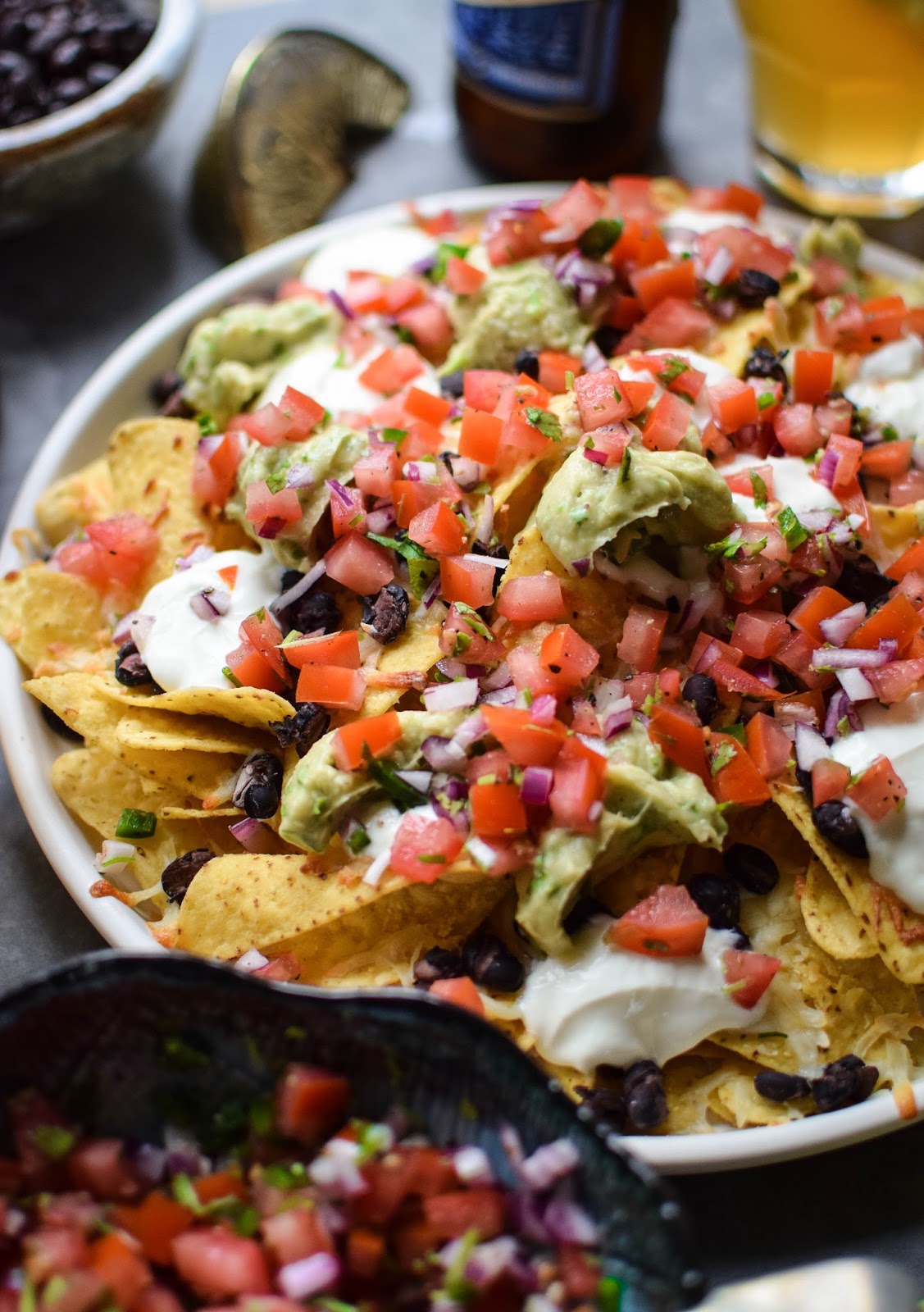 how to reheat nachos Nachos beef nacho appetizers kimspireddiy mexican appetizer