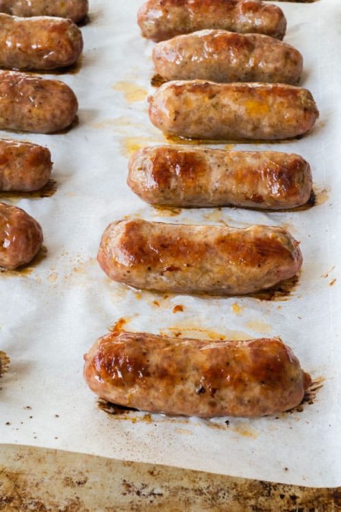 how to cook linked sausage in the oven Pin on yum!