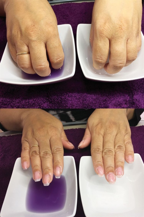 how to soak off gel x nails Soak off nails gel acrylic