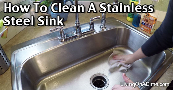 how to clean stainless sink How to clean your stainless steel kitchen sink