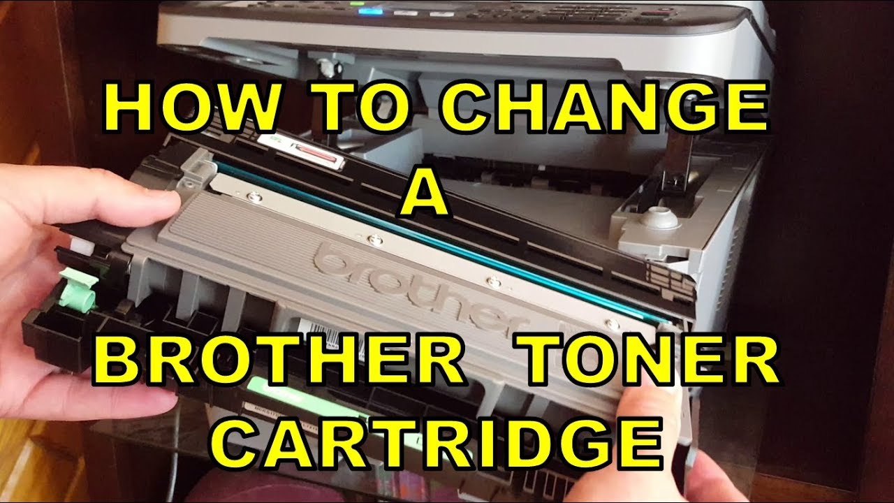 how to replace toner in brother printer Brother toner printer reset mfc replace cartridge message