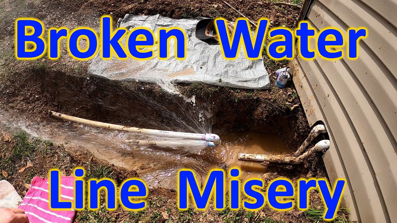 how deep to bury water line How to bury water line from house to garage