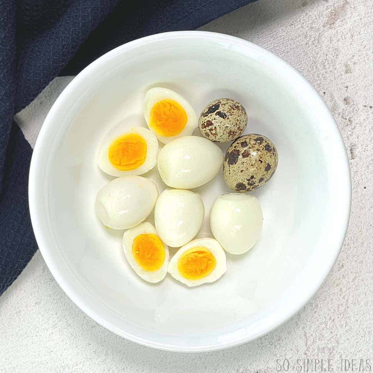 how to boiled quail eggs Soft boiled quail eggs