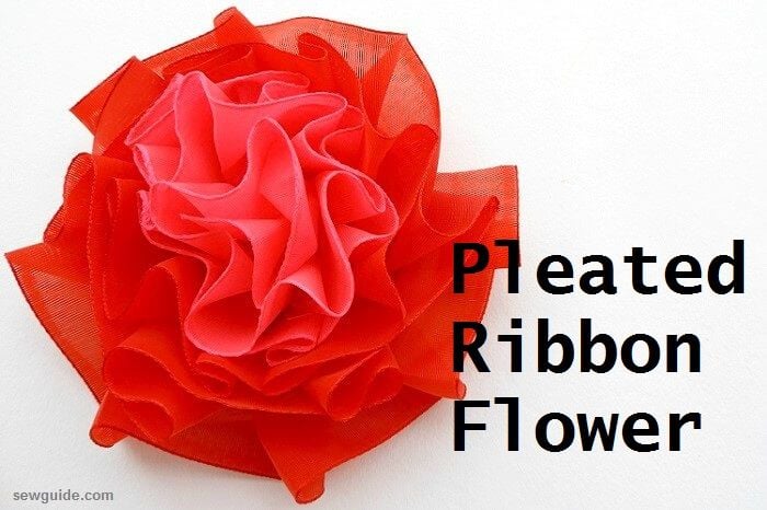 how to make ribbon flowers Ribbon bows pom ribbons poms koch