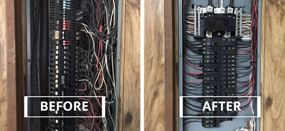 how much to upgrade electrical panel Panel wiring electrical electric square house construction schedule installations main electrician nj sub hills short services class peterainsworth service