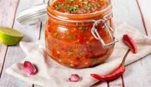 how to make salsa less spicy Salsa spicy lime eat skinny yourself ever gonna literally ahead ok say go so eatyourselfskinny recipe yummy