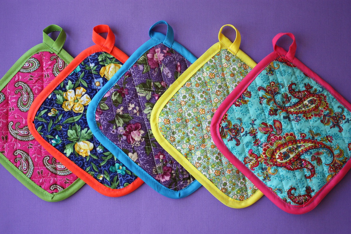 how to make a pot holder Pot holder make easy holders steps sewing learn pattern quilted patterns projects quilting diy simple instructions kitchen crafts using tutorials