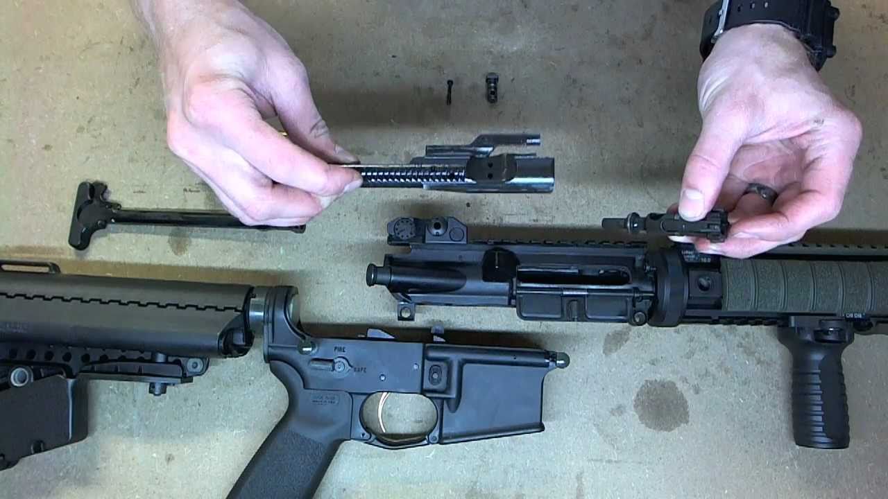 how to assemble ar15 lower Ar assemble receiver fig